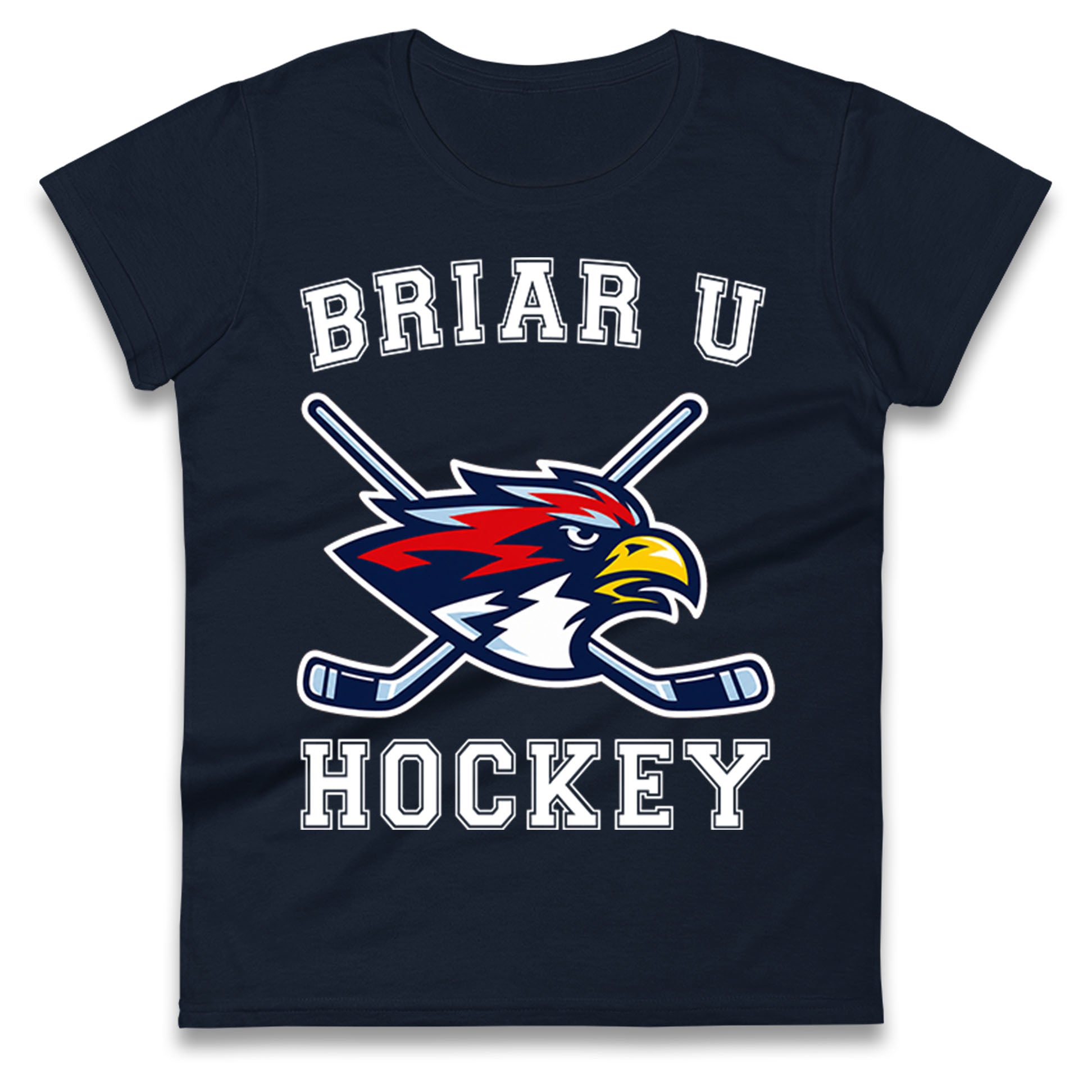 Briar U Hockey Ladies T Shirt 