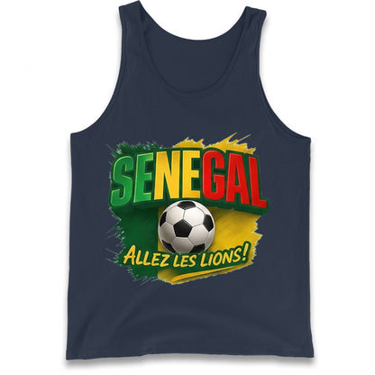 Senegal Retro World Cup Tank Top