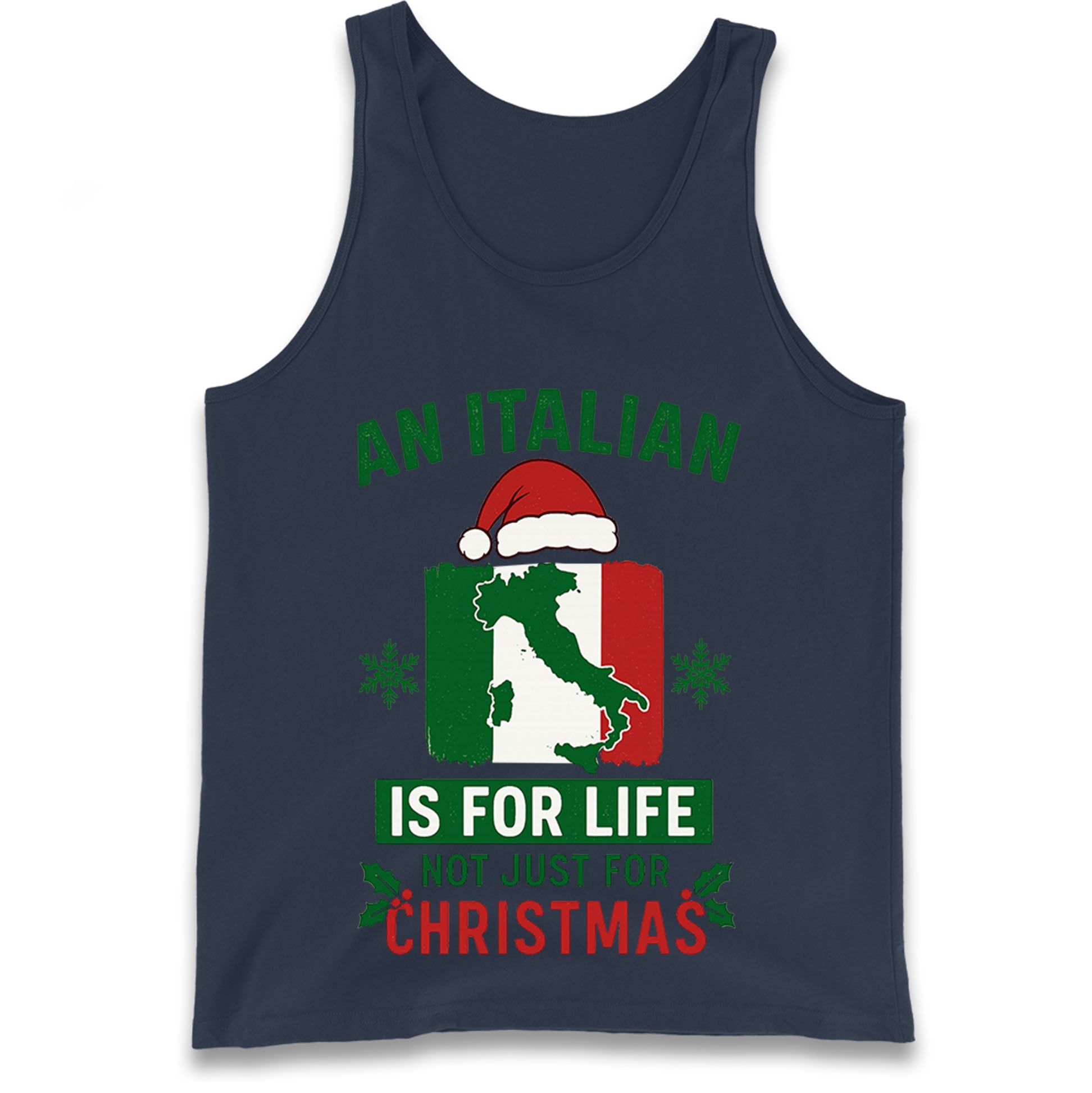 Italian Christmas Tank Top