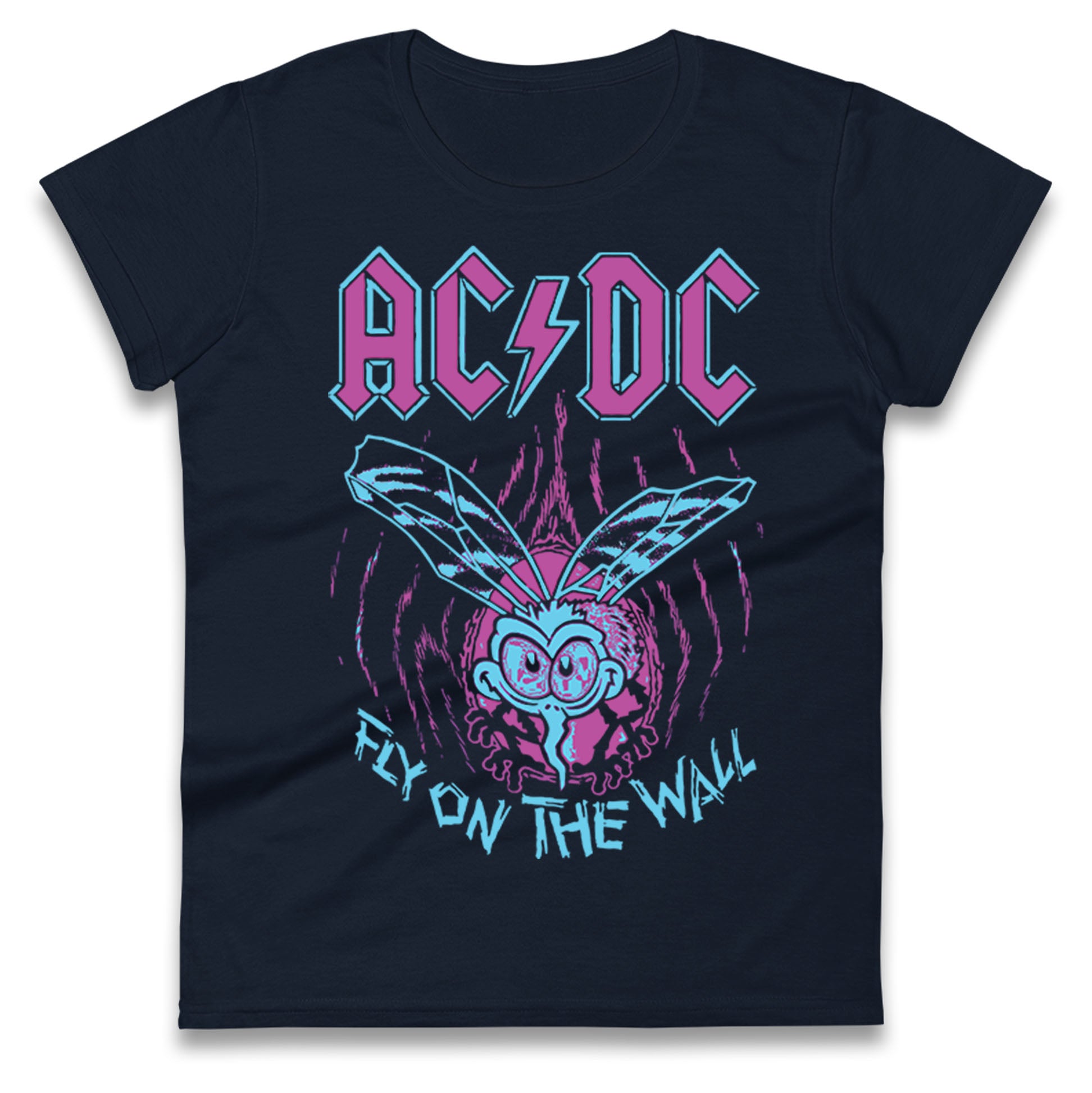 ACDC Blow Up Your Video Band Ladies T Shirt 