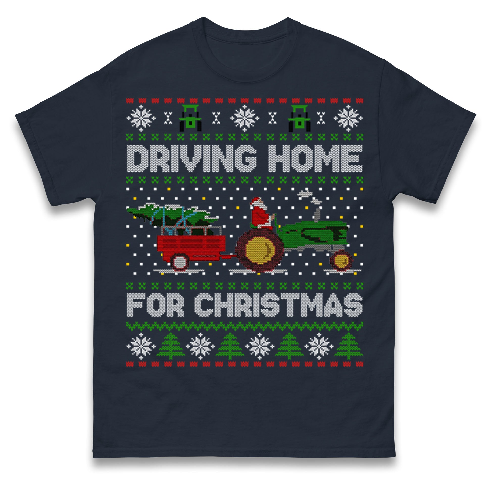 John Deere Christmas T Shirt 
