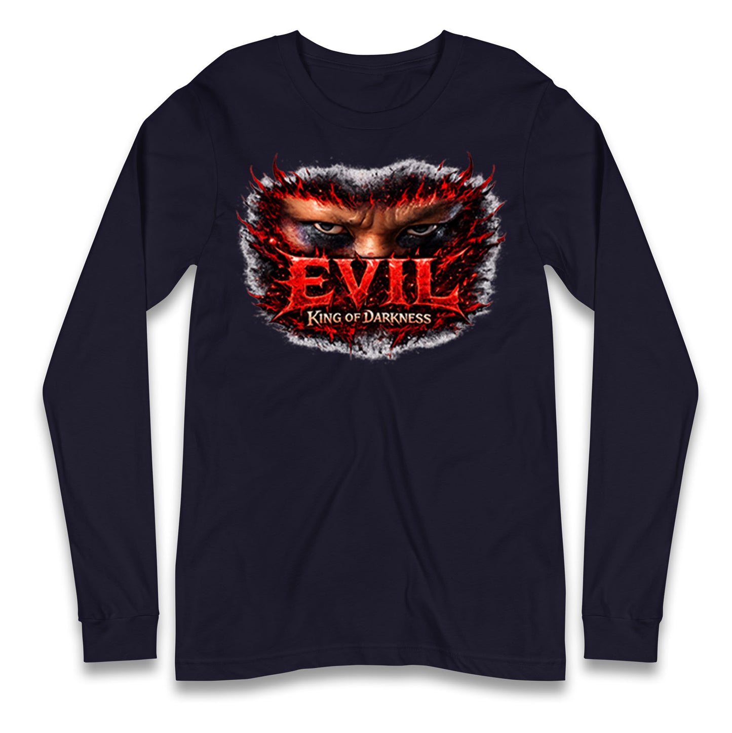 EVIL King of Darkness WWE NXT Pro Wrestling Longsleeve T Shirt
