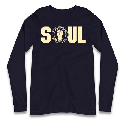 Northern Soul Keep The Faith Logo Longsleeve T Shirt 