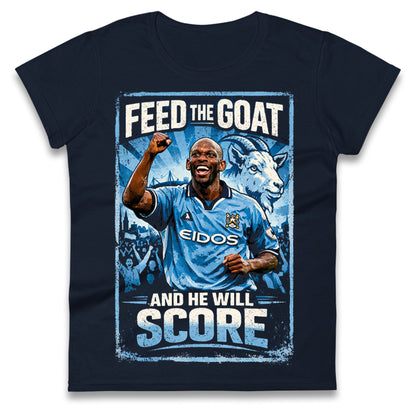 Shaun Goater Manchester City Ladies T Shirt