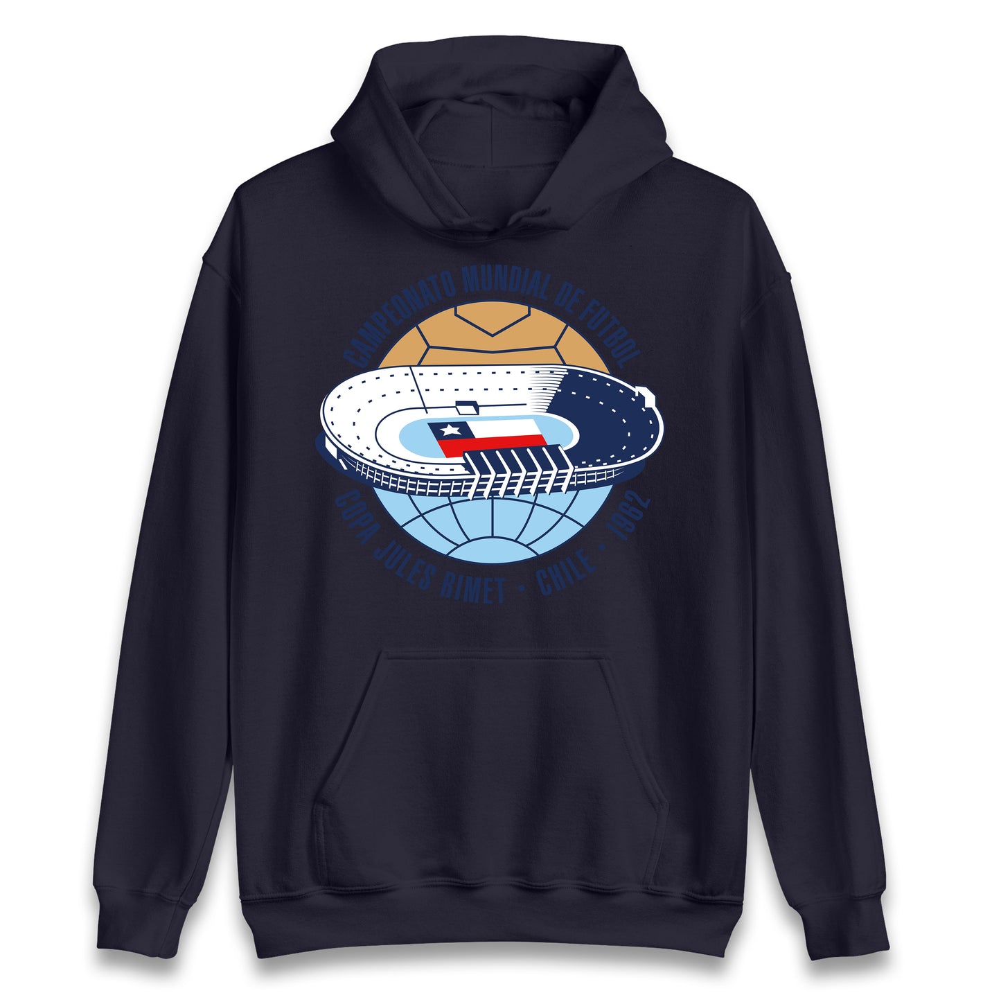 Chile 1962 Retro World Cup Hoodie