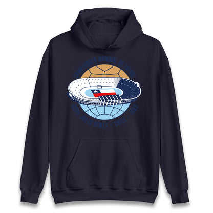 Chile 1962 Retro World Cup Hoodie
