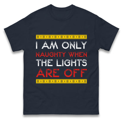 naughty christmas t shirt
