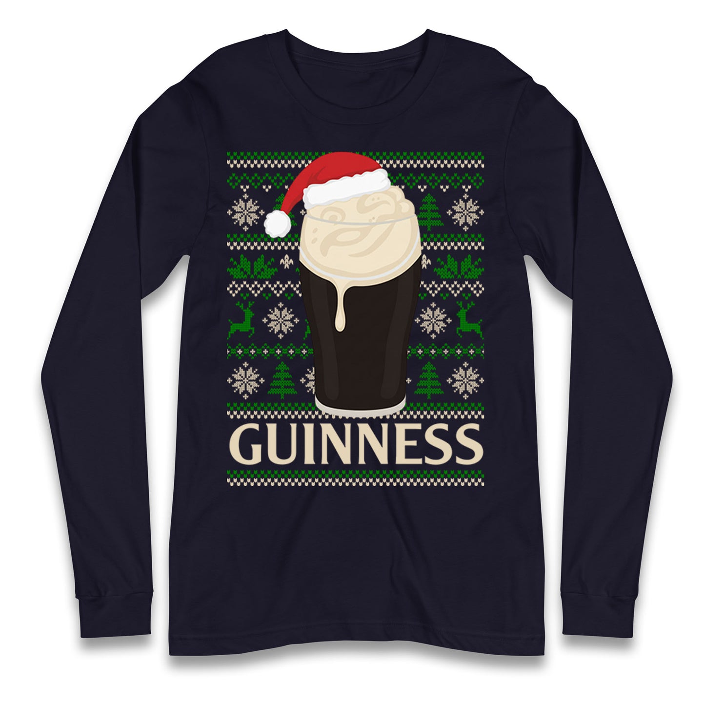 Guinness Christmas Longsleeve T Shirt