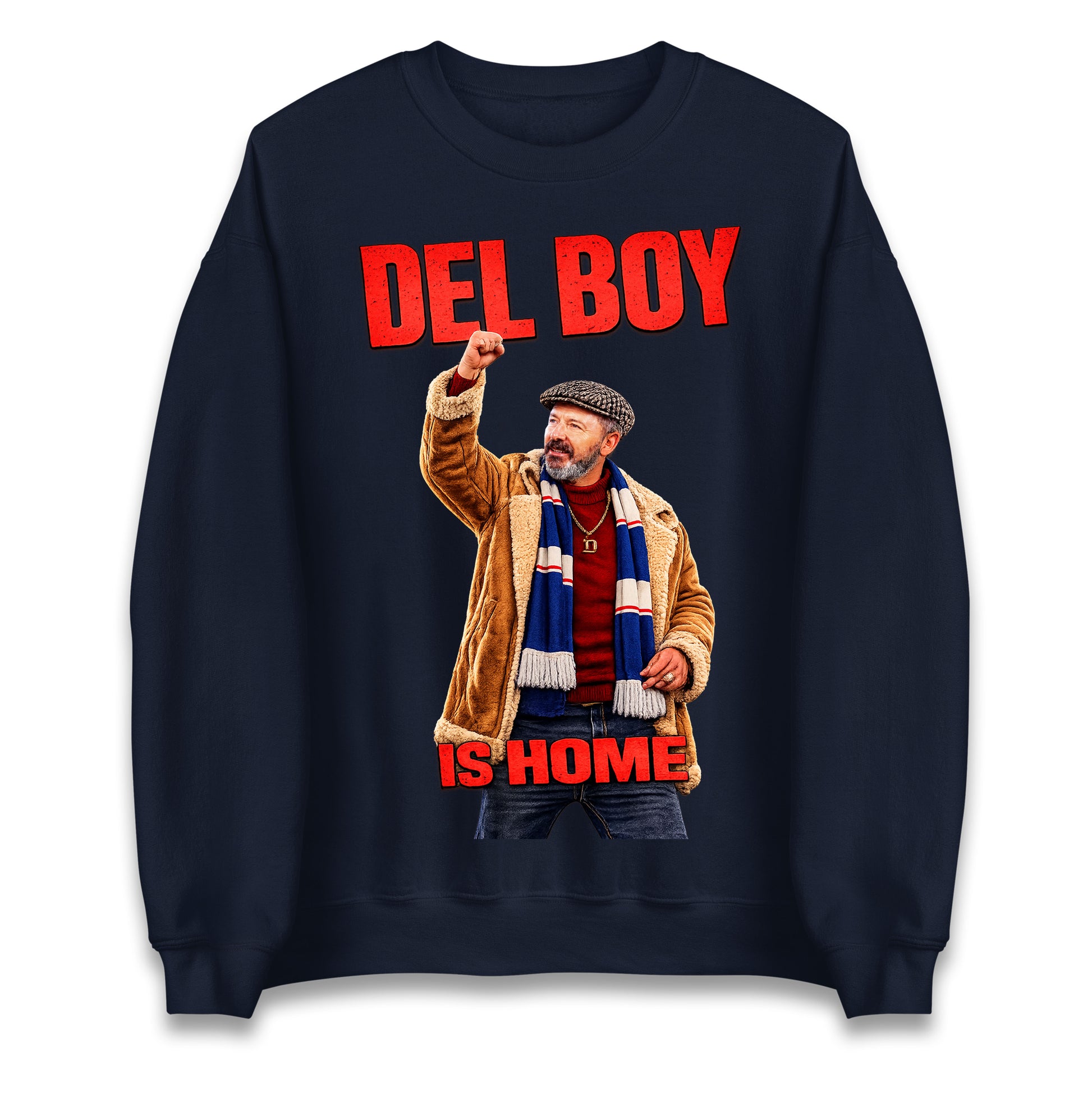 Derek McInnes Rangers Del Boy Football Jumper