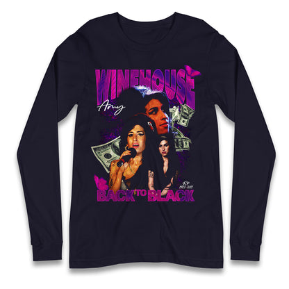 Amy Winehouse Longsleeve T Shirt
