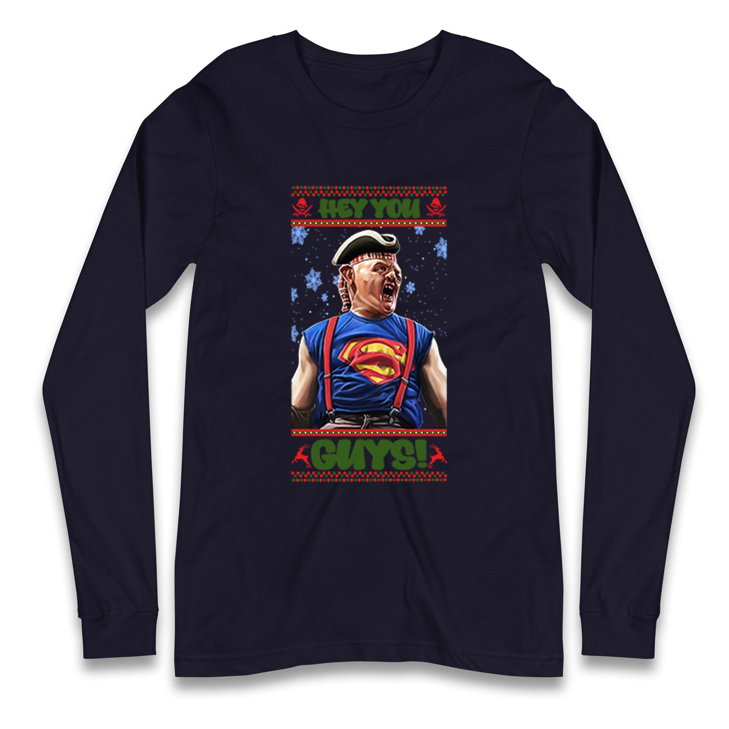 sloth christmas long sleeve t shirt