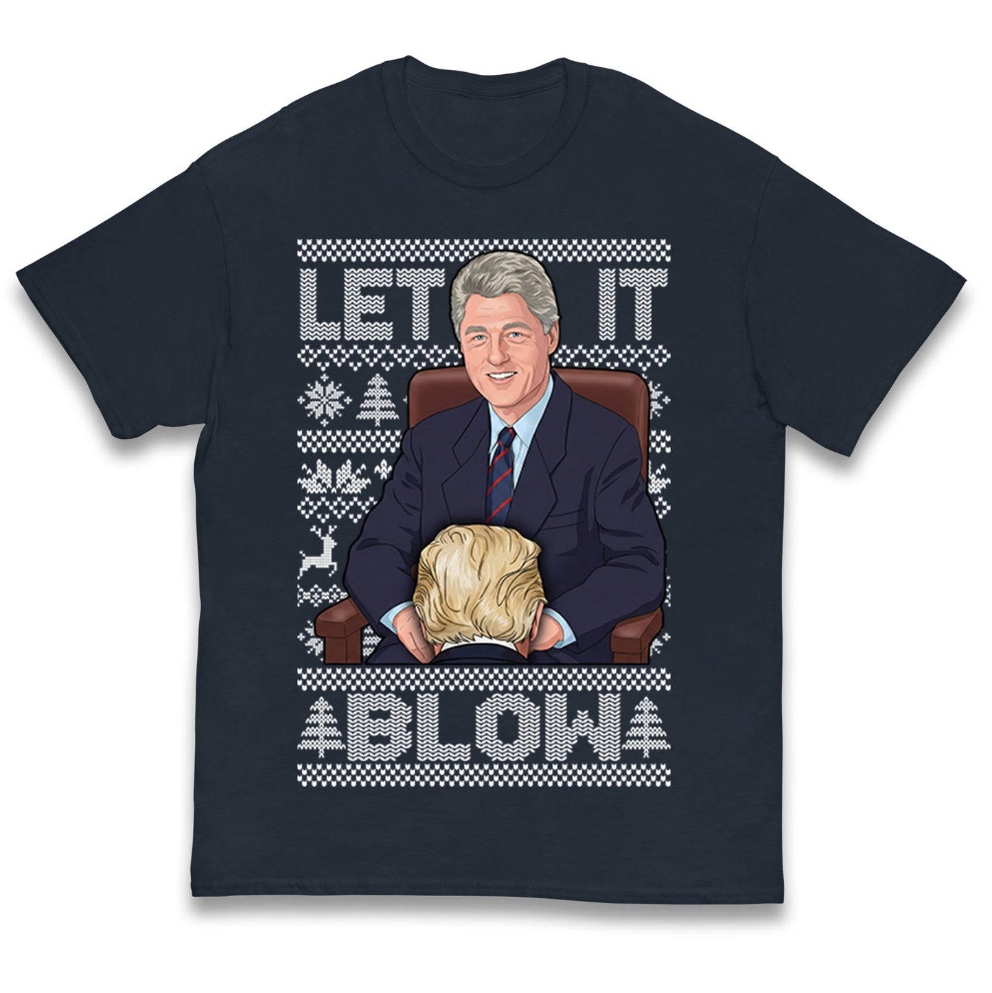 Bill Clinton Christmas Kids T Shirt