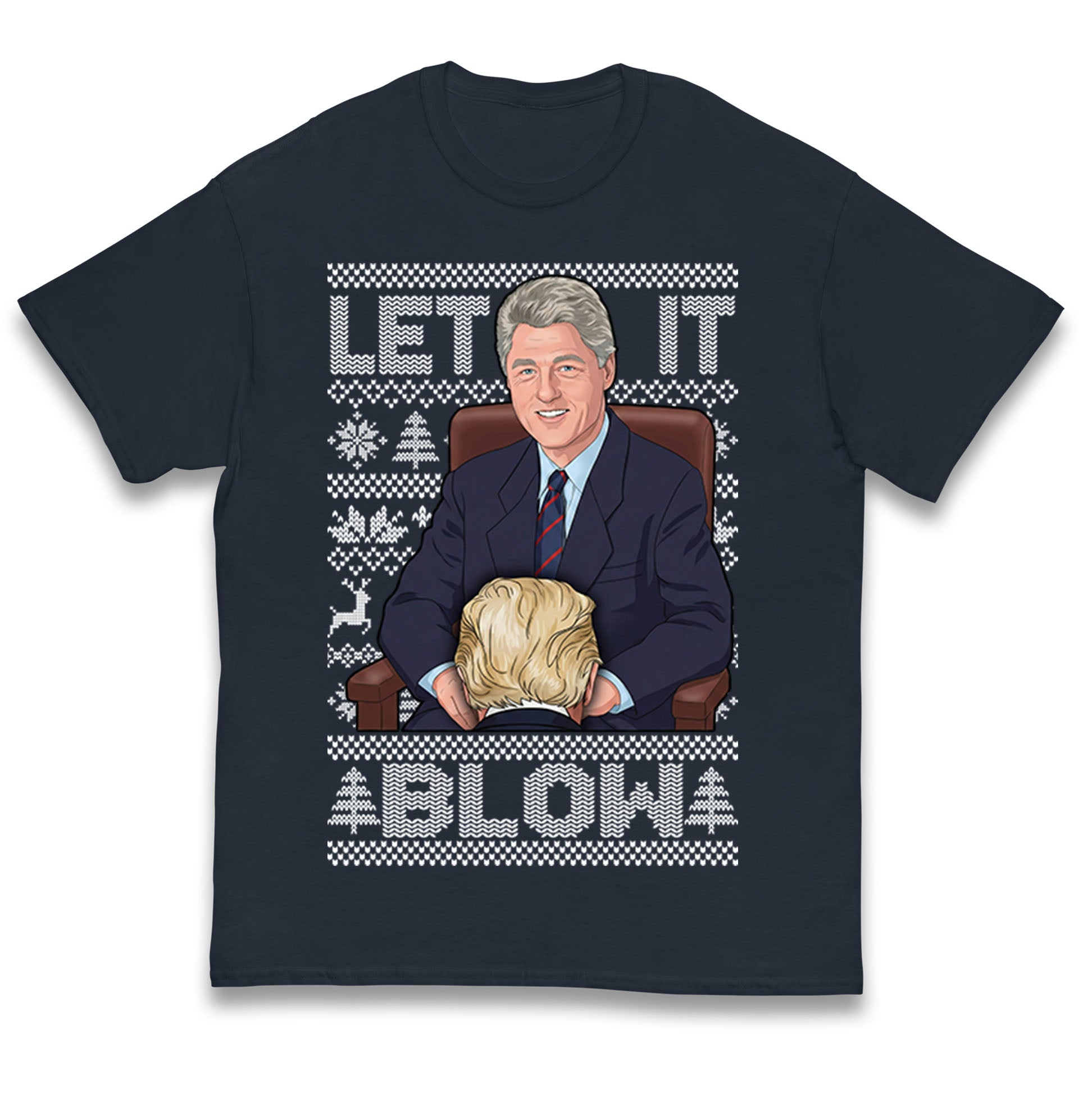 Bill Clinton Christmas Kids T Shirt