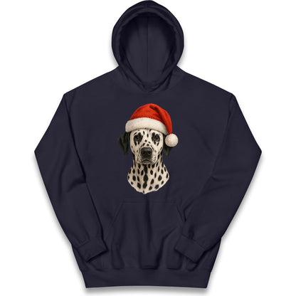 Dalmatian Dog Christmas Kids Hoodie