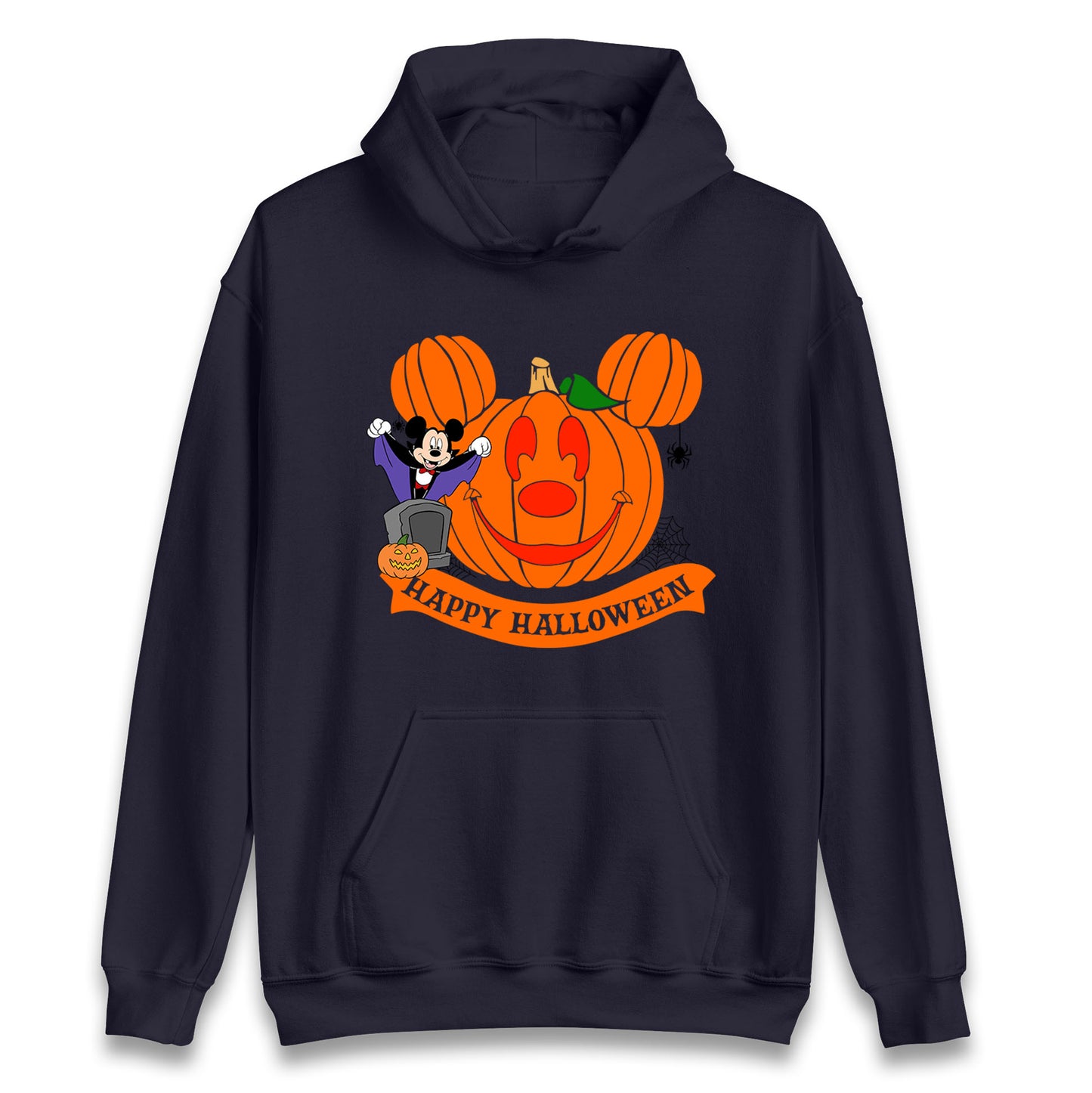 Mickey Mouse Horror Happy Halloween Unisex Hoodie