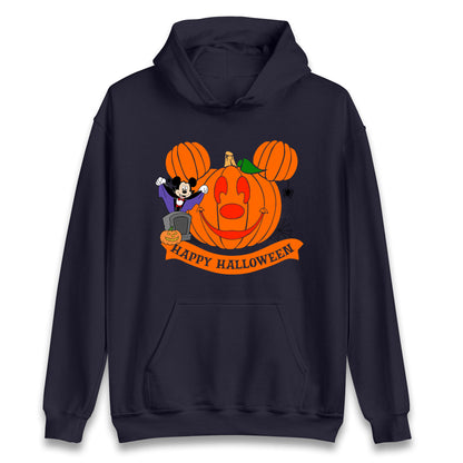 Mickey Mouse Horror Happy Halloween Unisex Hoodie