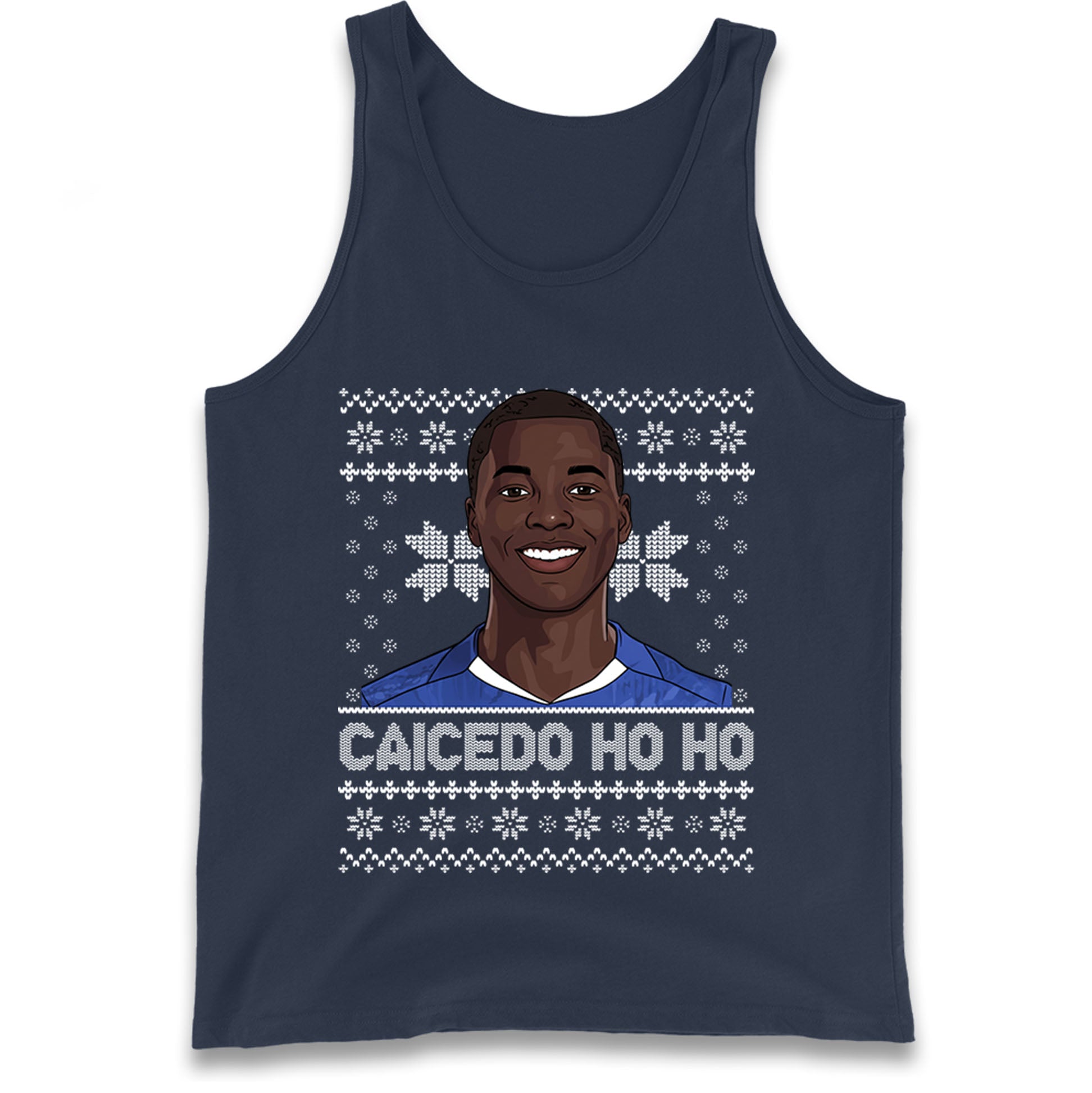 Moises Caicedo Christmas Tank Top