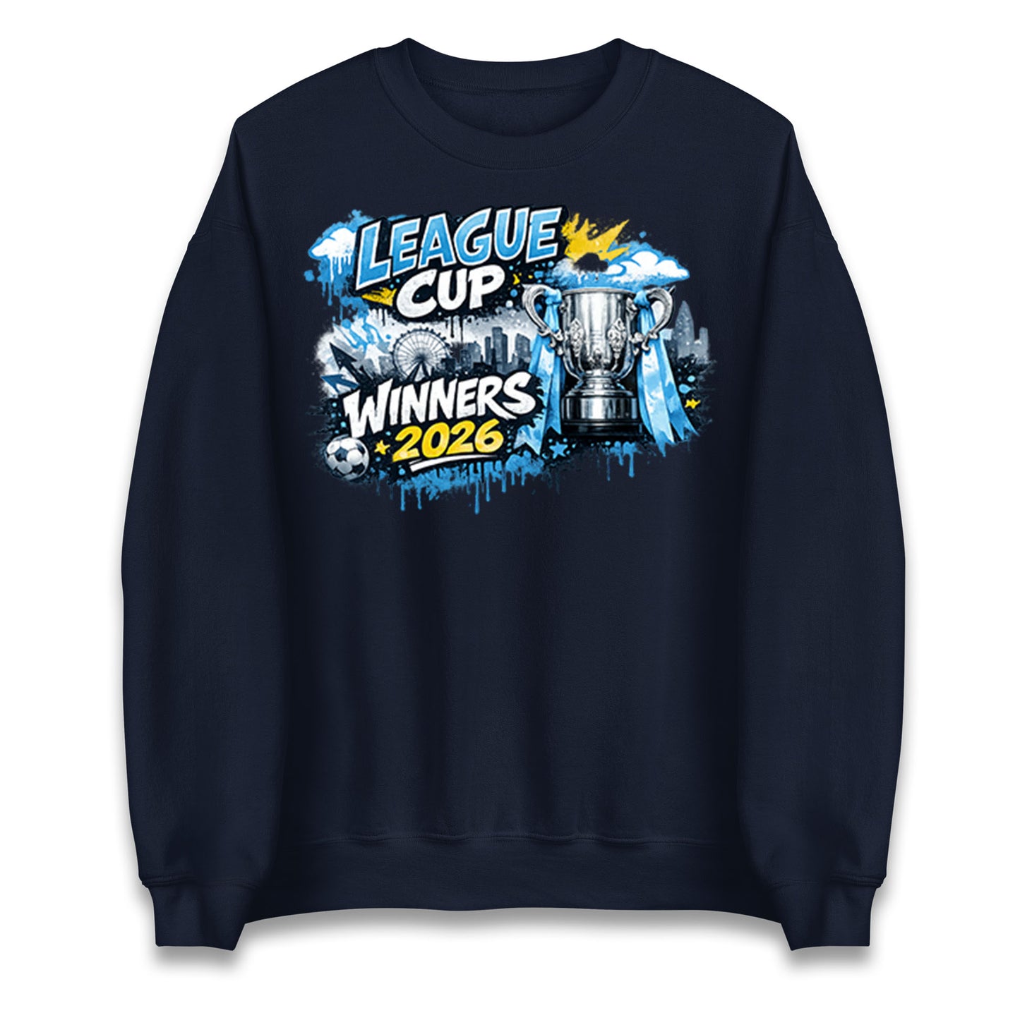Man City League Cup Winners 2026 Jumper