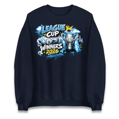 Man City League Cup Winners 2026 Jumper