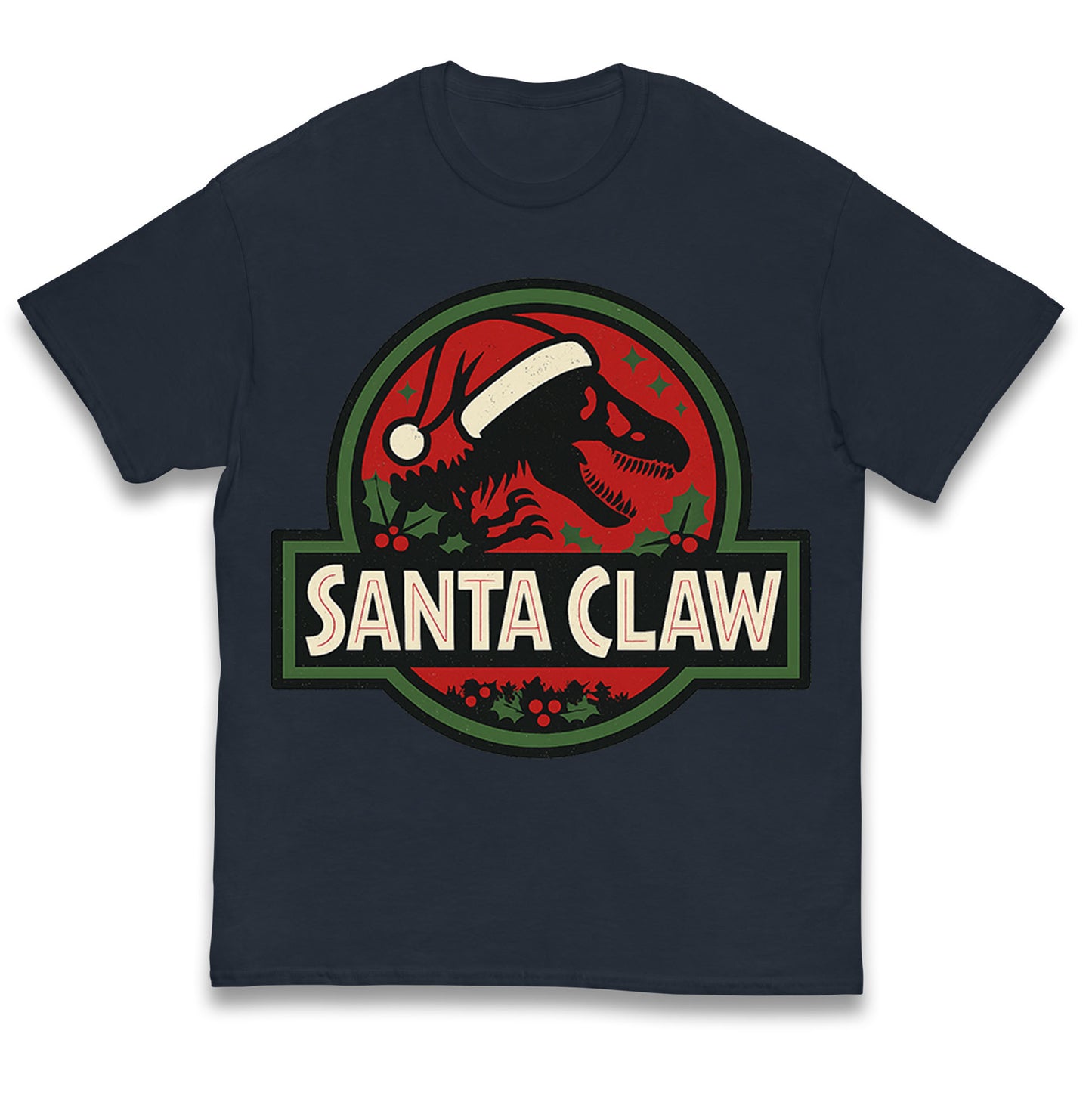 Jurassic Park Christmas Kids T Shirt 