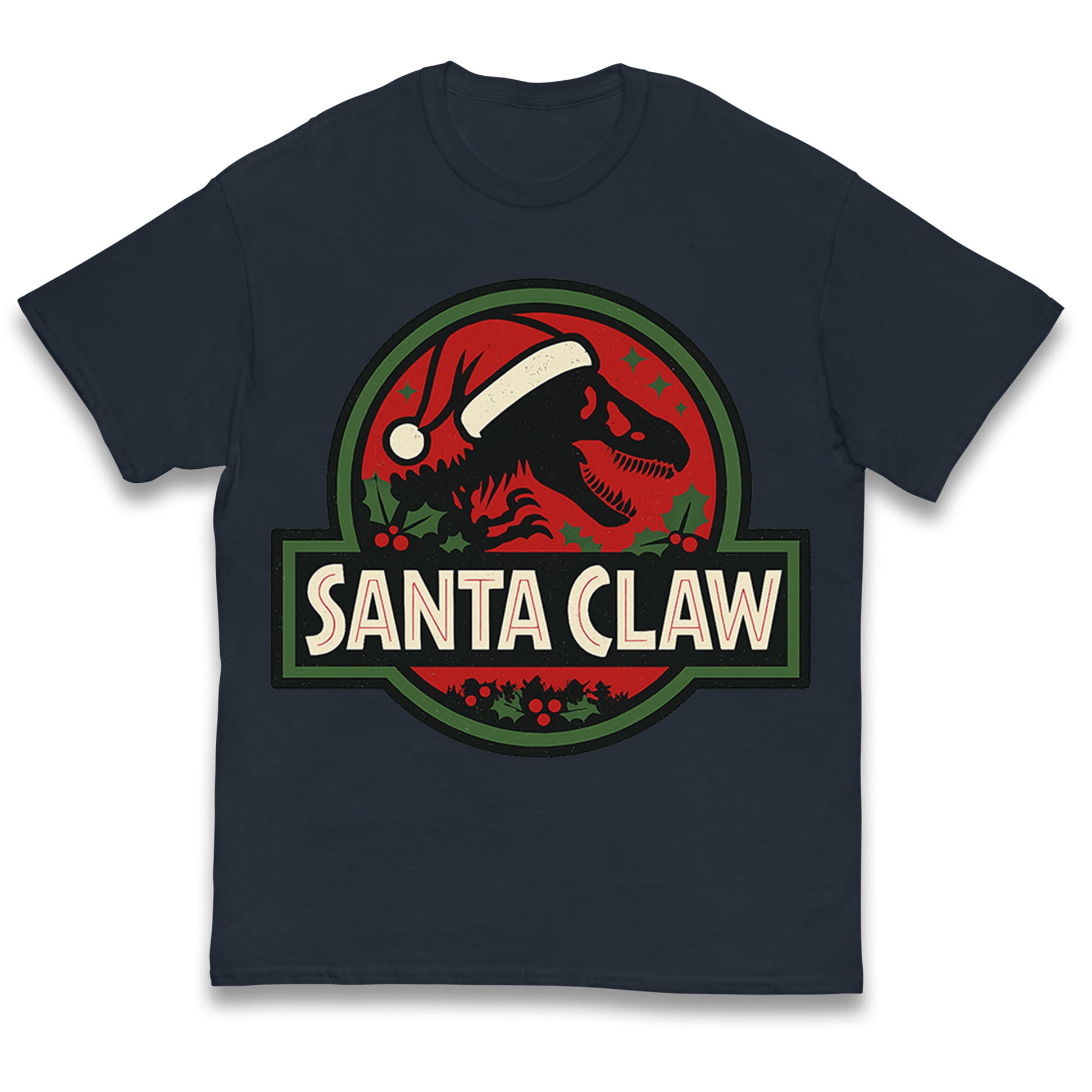 Jurassic Park Christmas Kids T Shirt 