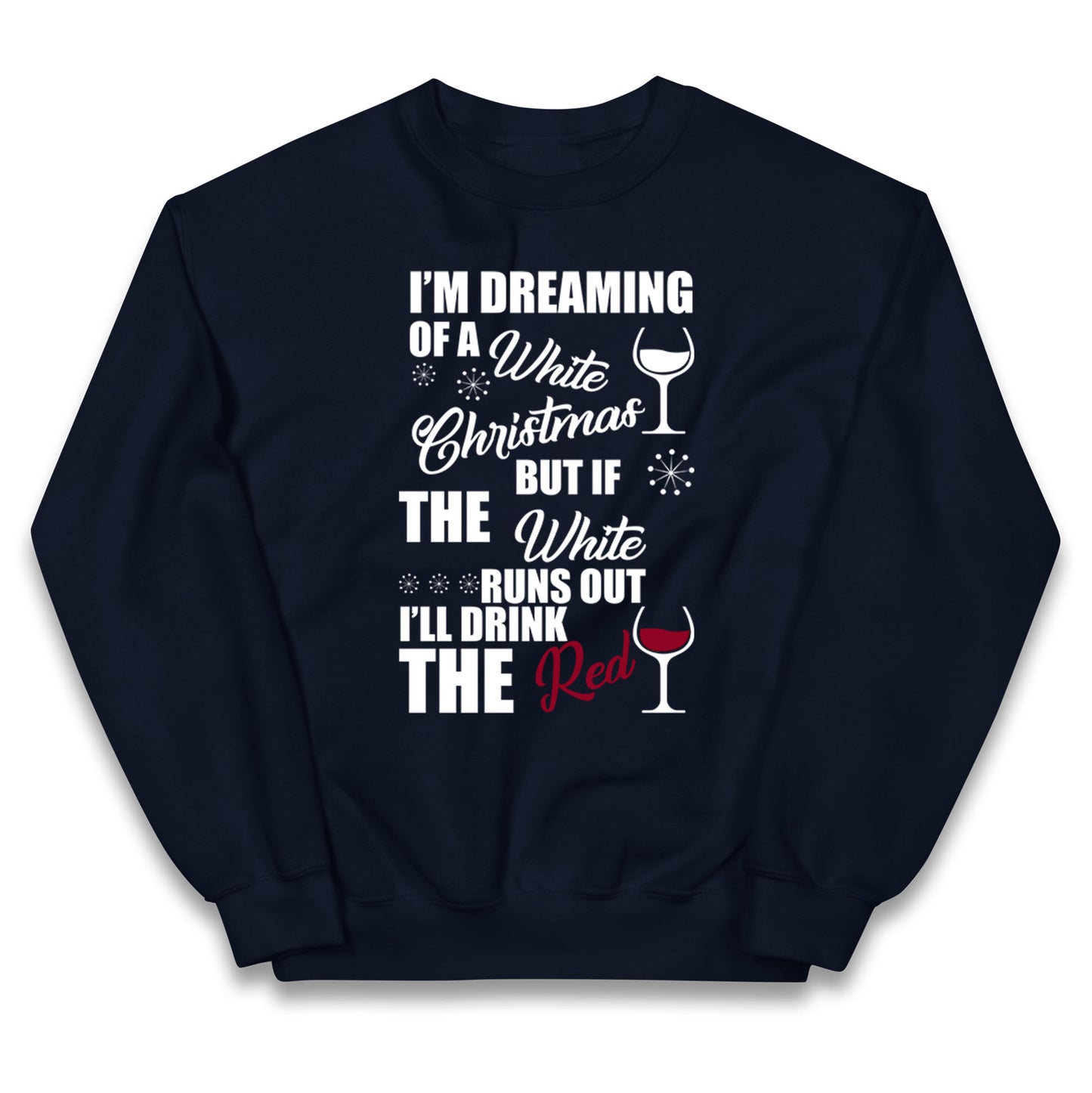 Wine Christmas Kids Jumper