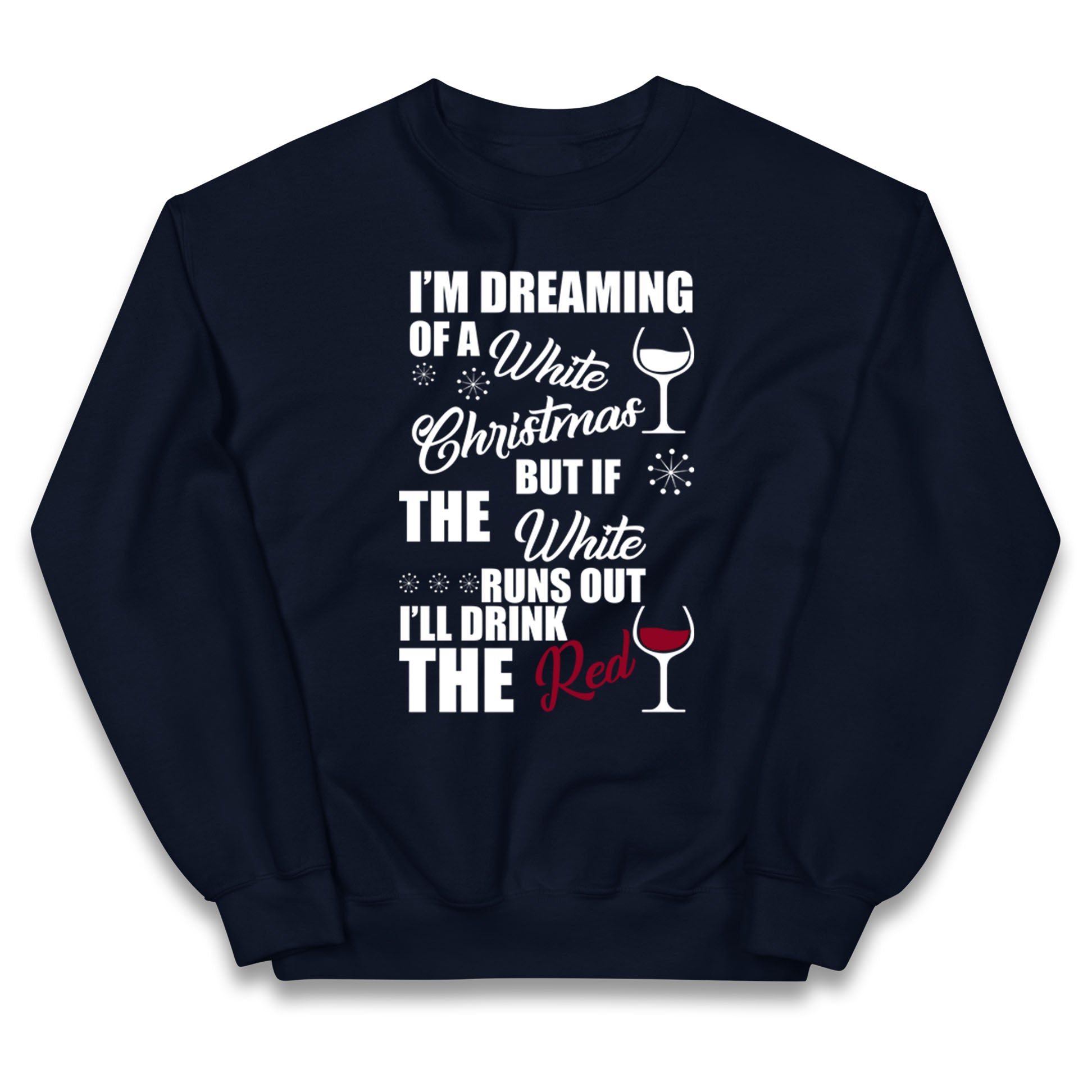 Wine Christmas Kids Jumper