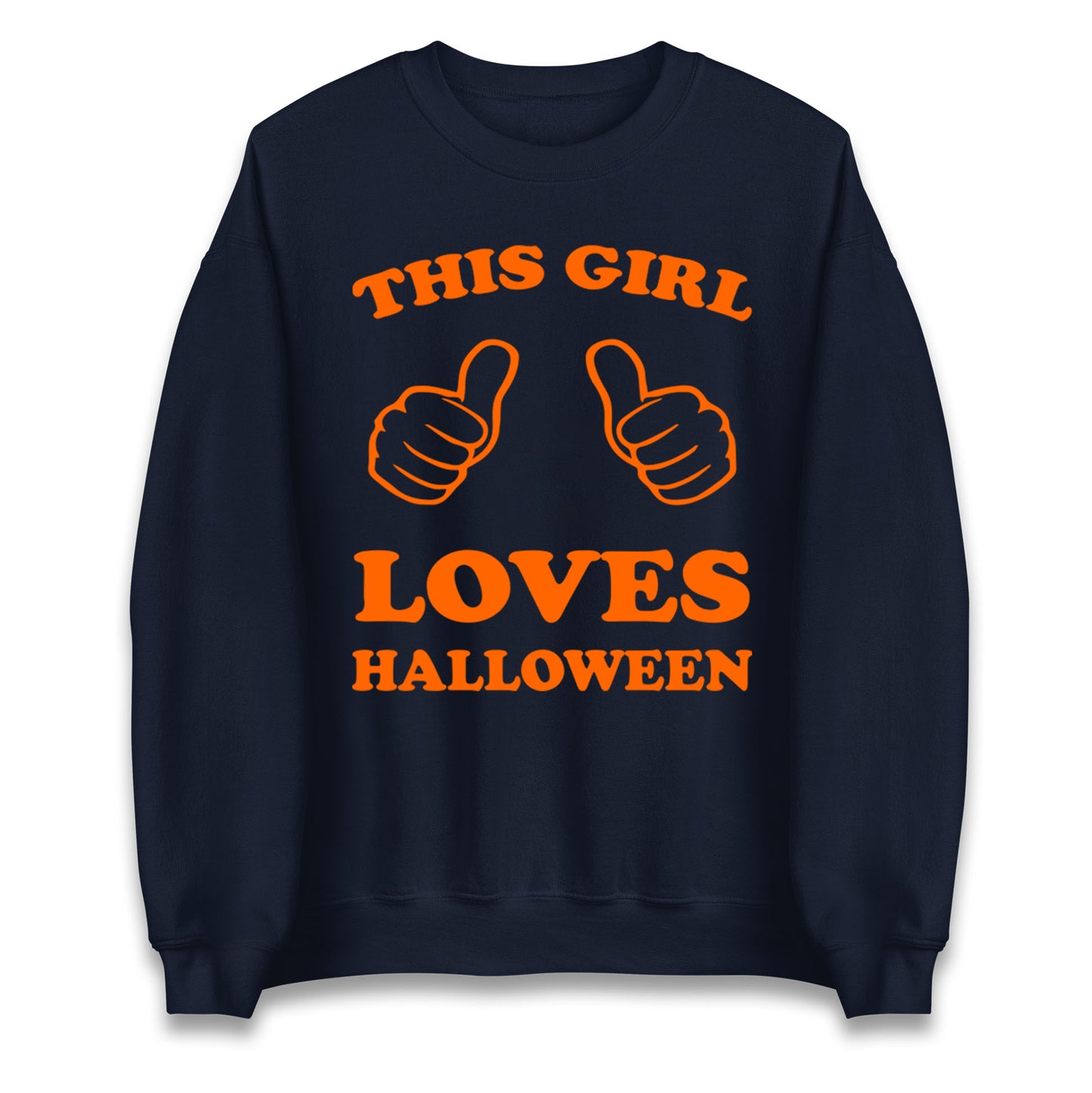 This Girl Loves Halloween Sweatshirt
