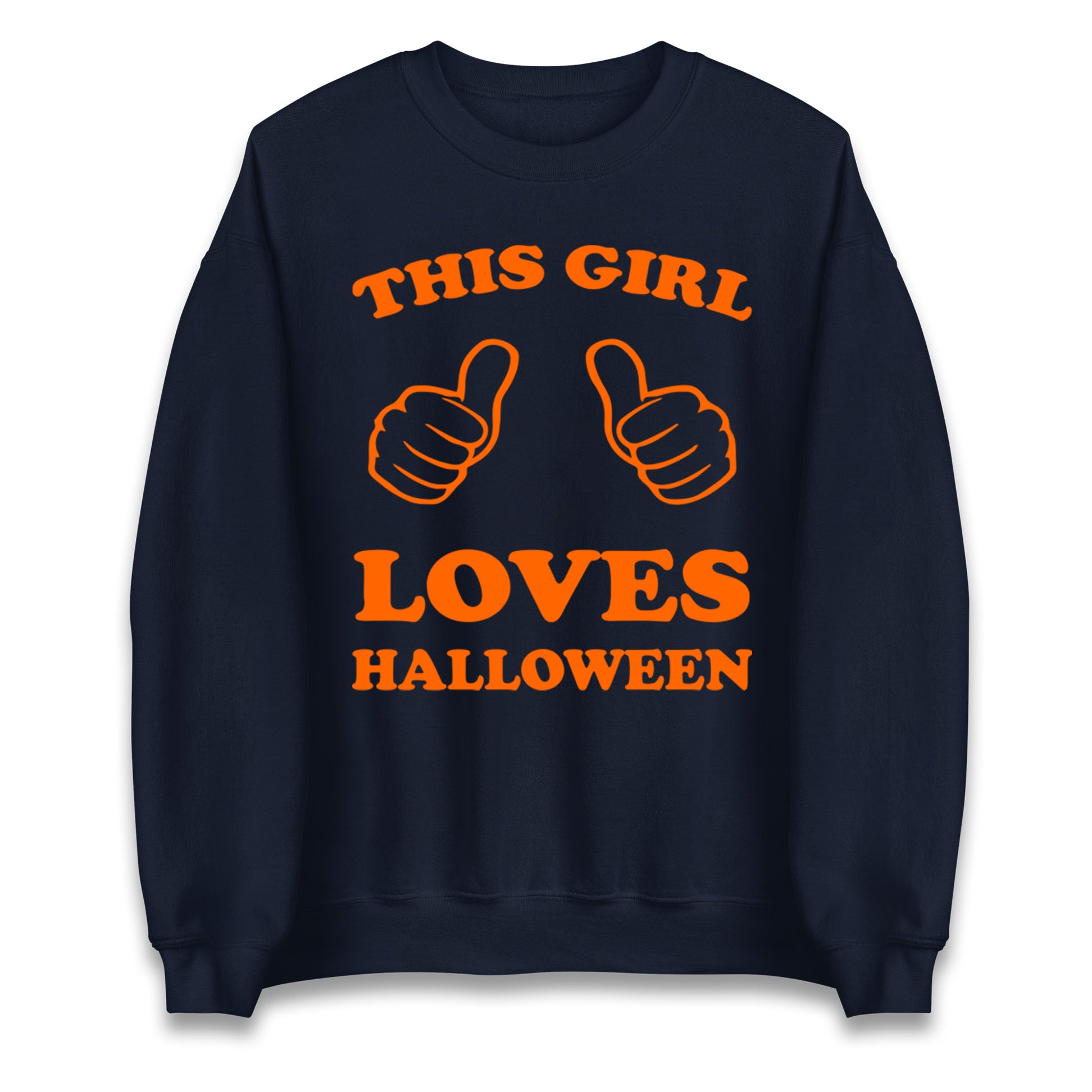 This Girl Loves Halloween Sweatshirt
