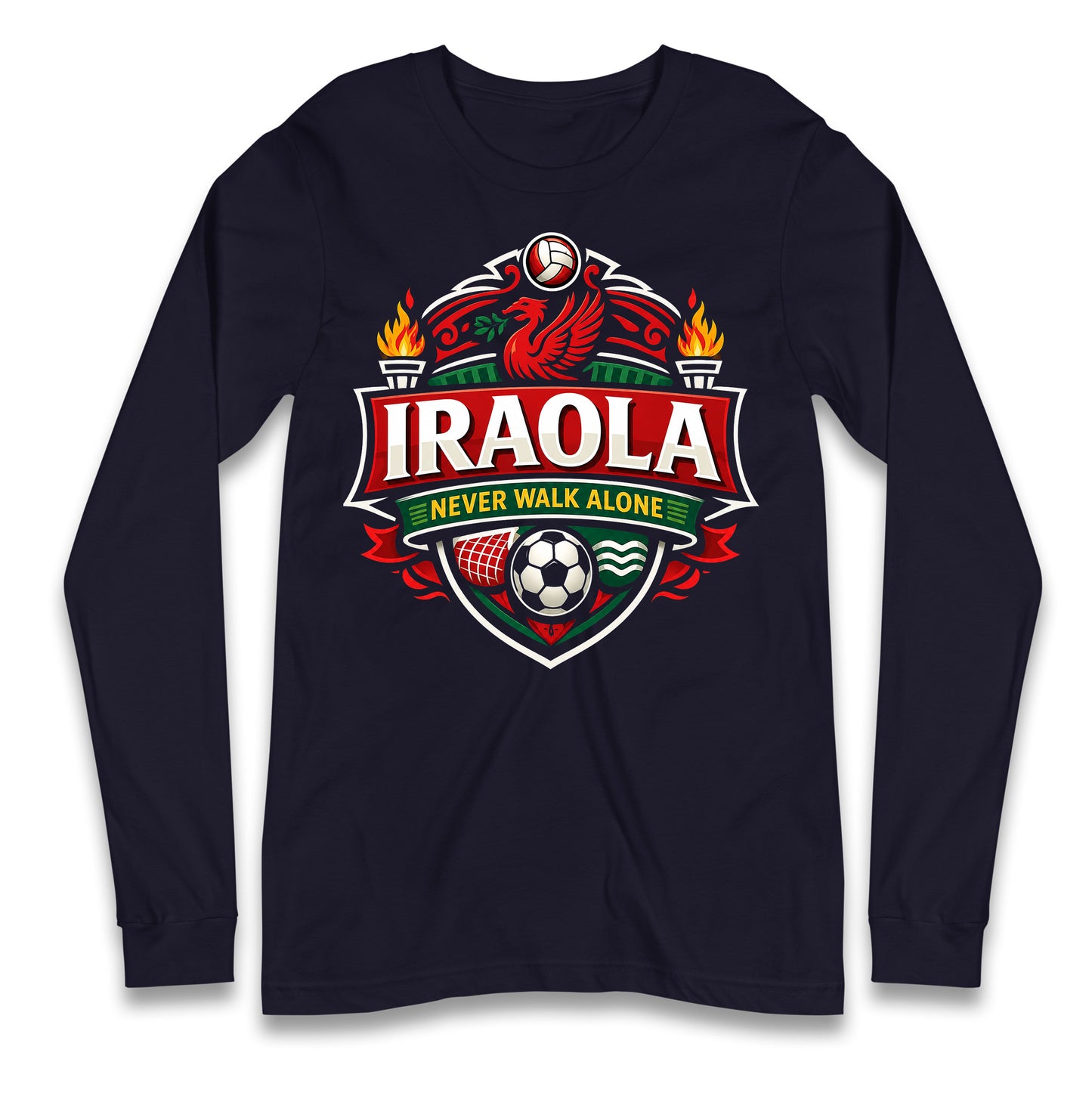 Andoni Iraola Never Walk Alone Longsleeve T Shirt