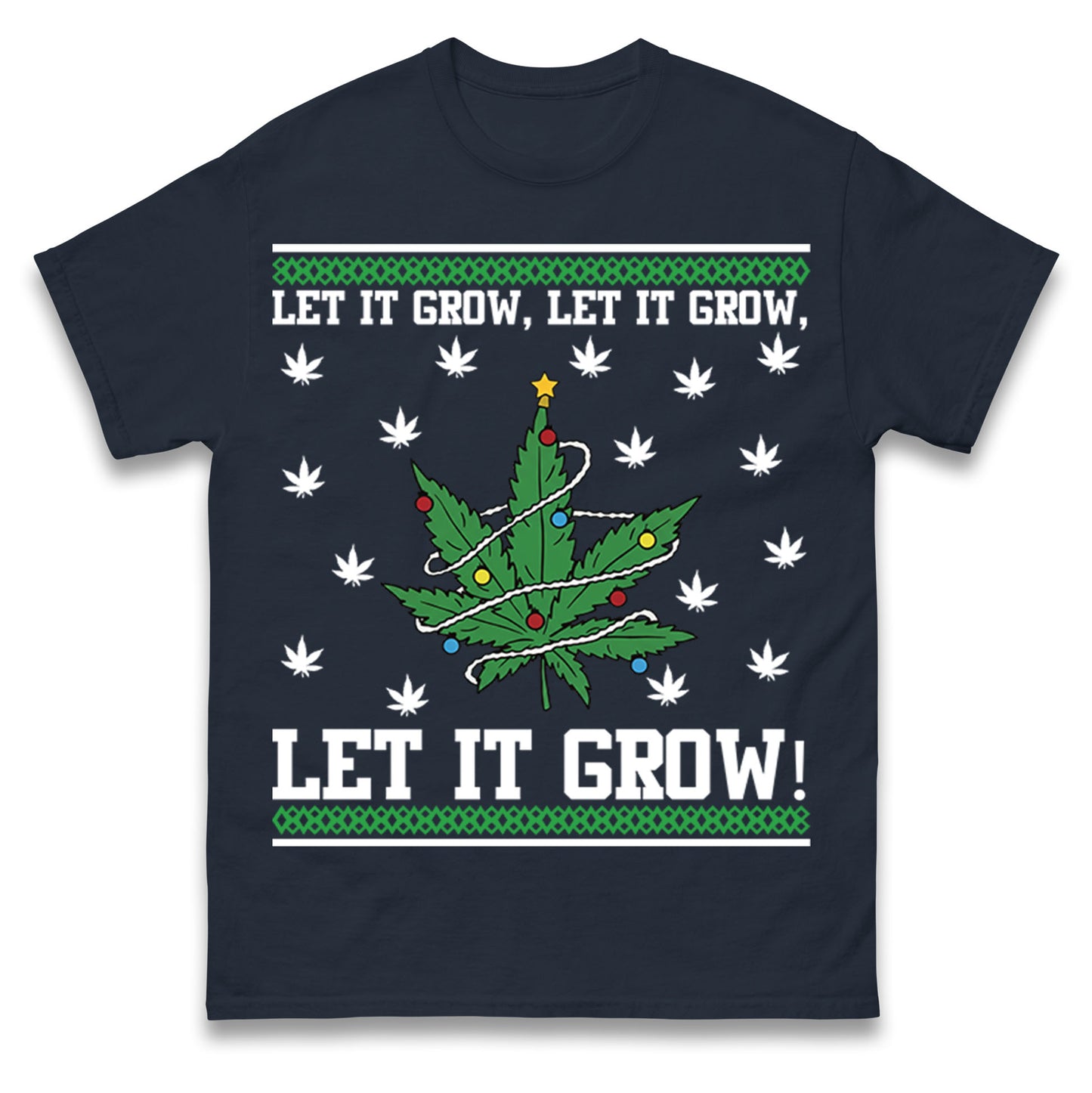 Cannabis Christmas T Shirt