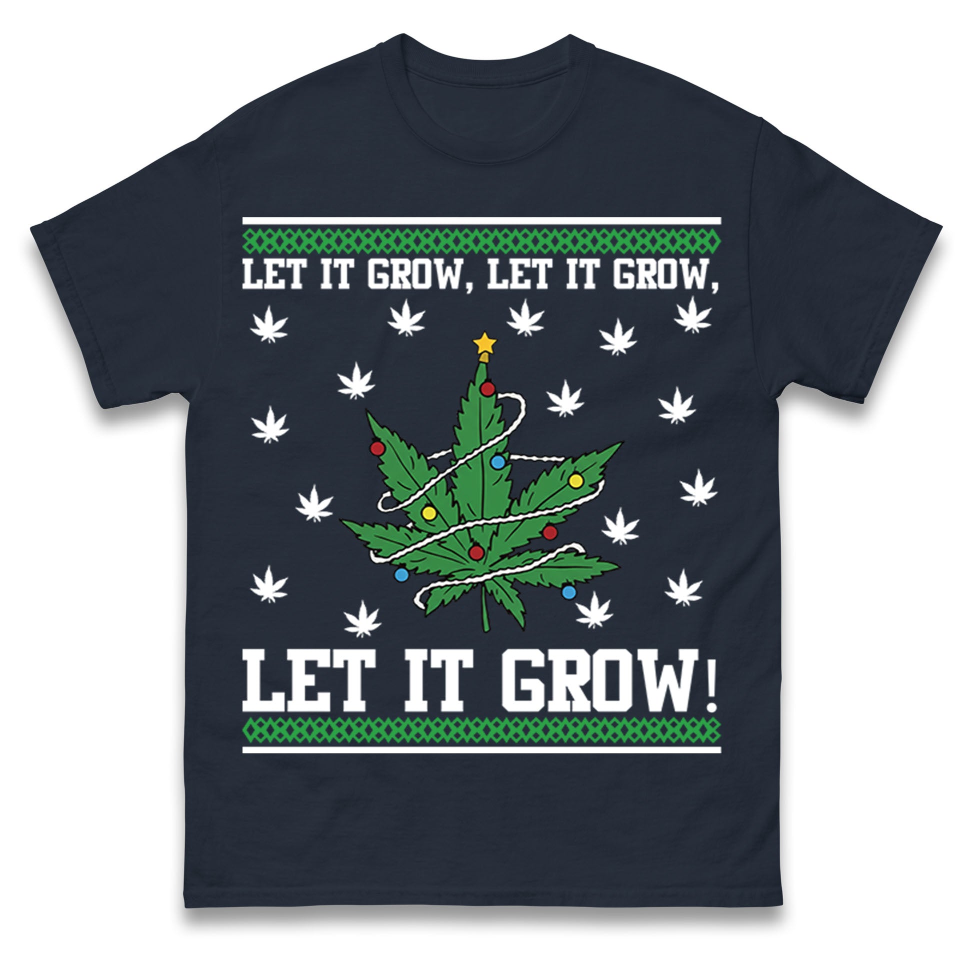 Cannabis Christmas T Shirt