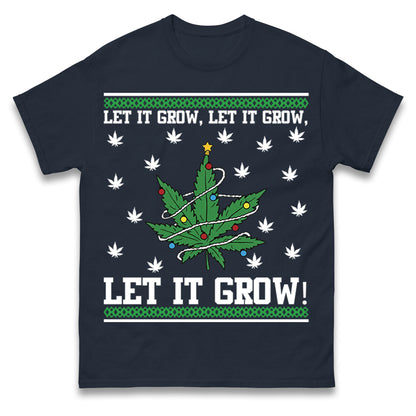 Cannabis Christmas T Shirt