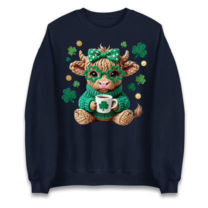 Cute Cow St Patrick Jumper