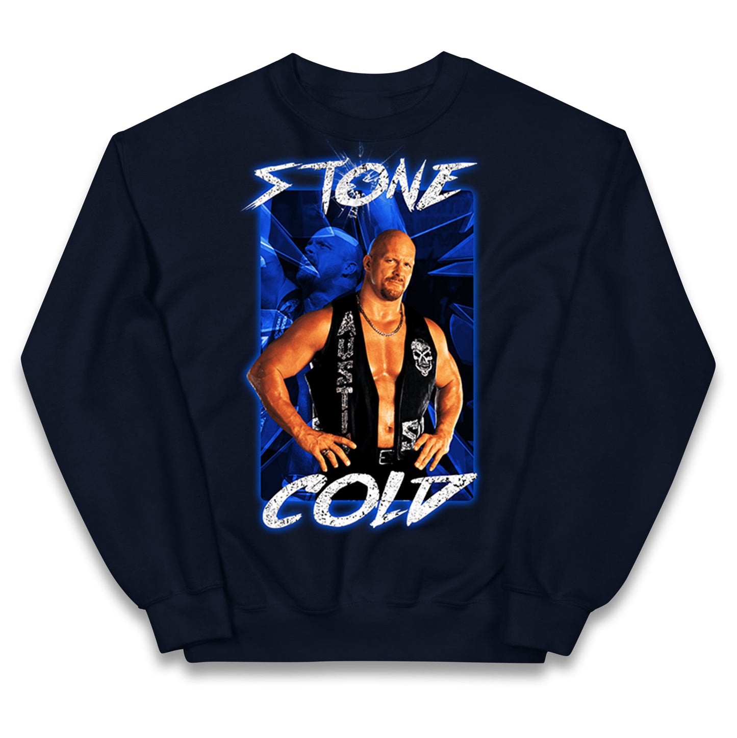 Stone Cold wwe Bootleg Kids Jumper
