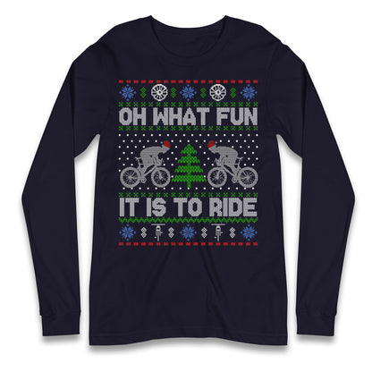 BMX Christmas Longsleeve T Shirt