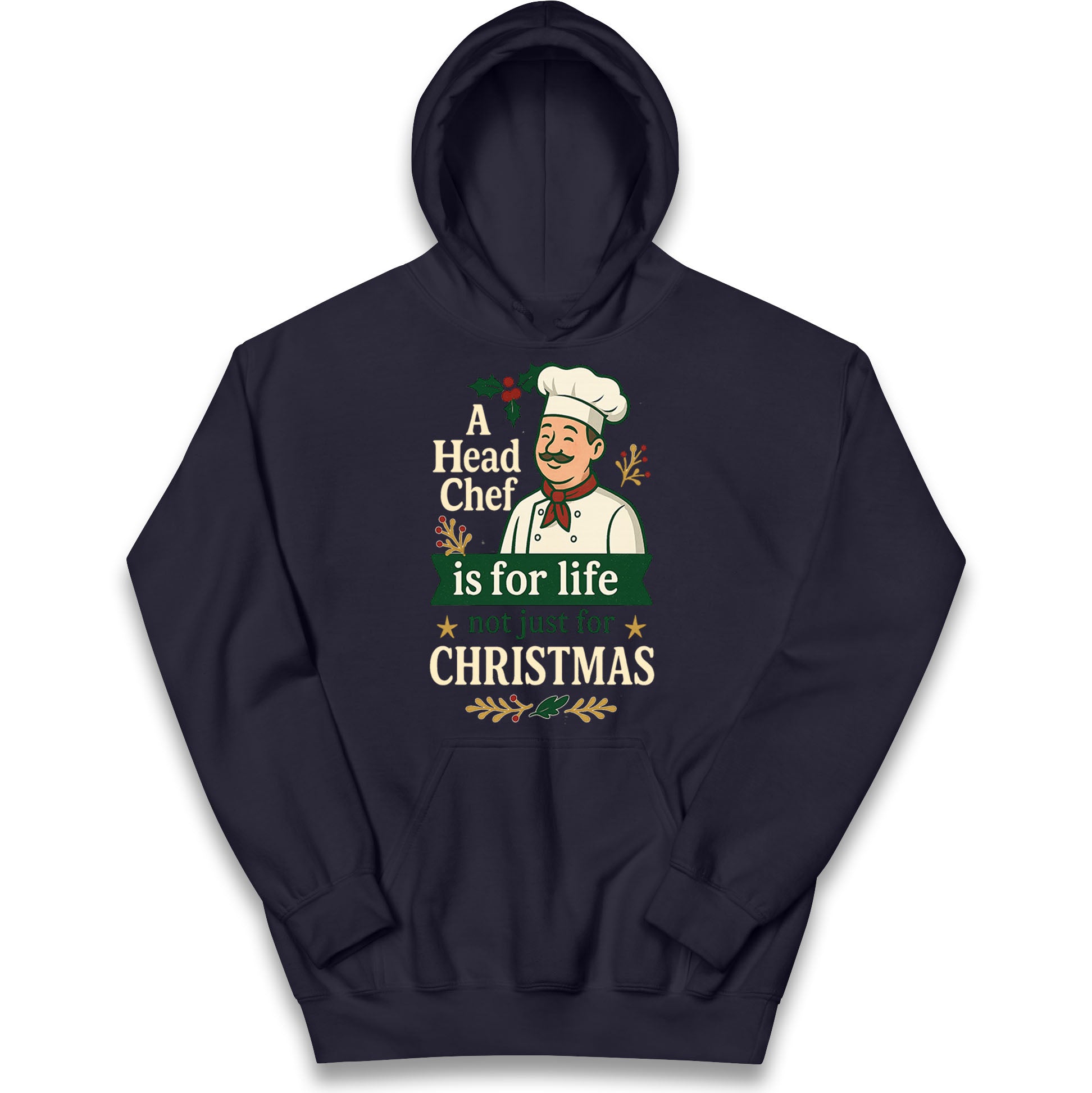 Head Chef Christmas Kids Hoodie