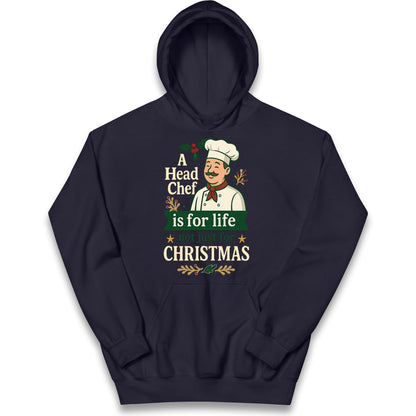 Head Chef Christmas Kids Hoodie
