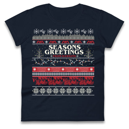 Stranger Things Trailer Ladies T Shirt