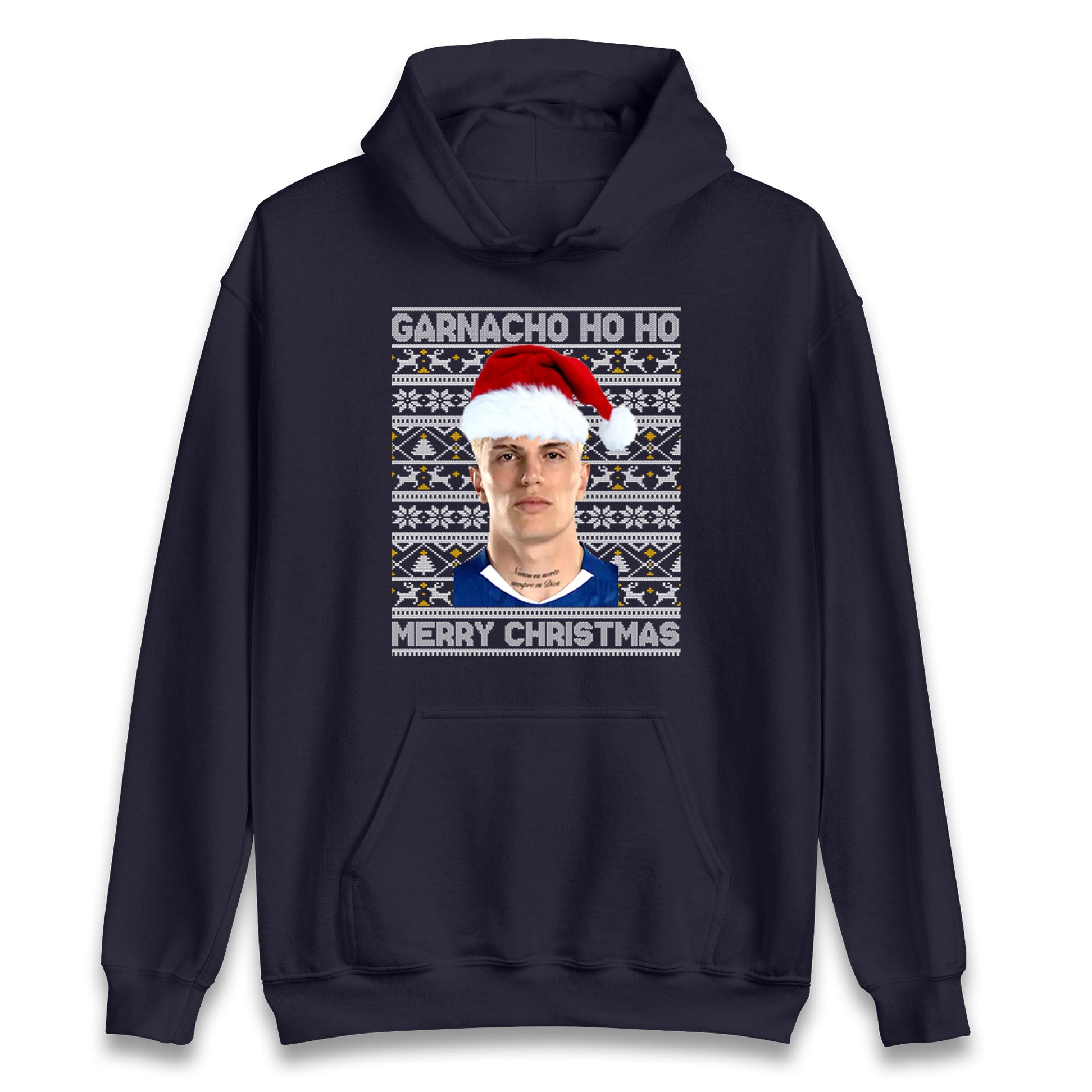 Garnacho Christmas Hoodie
