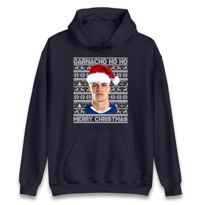 Garnacho Christmas Hoodie