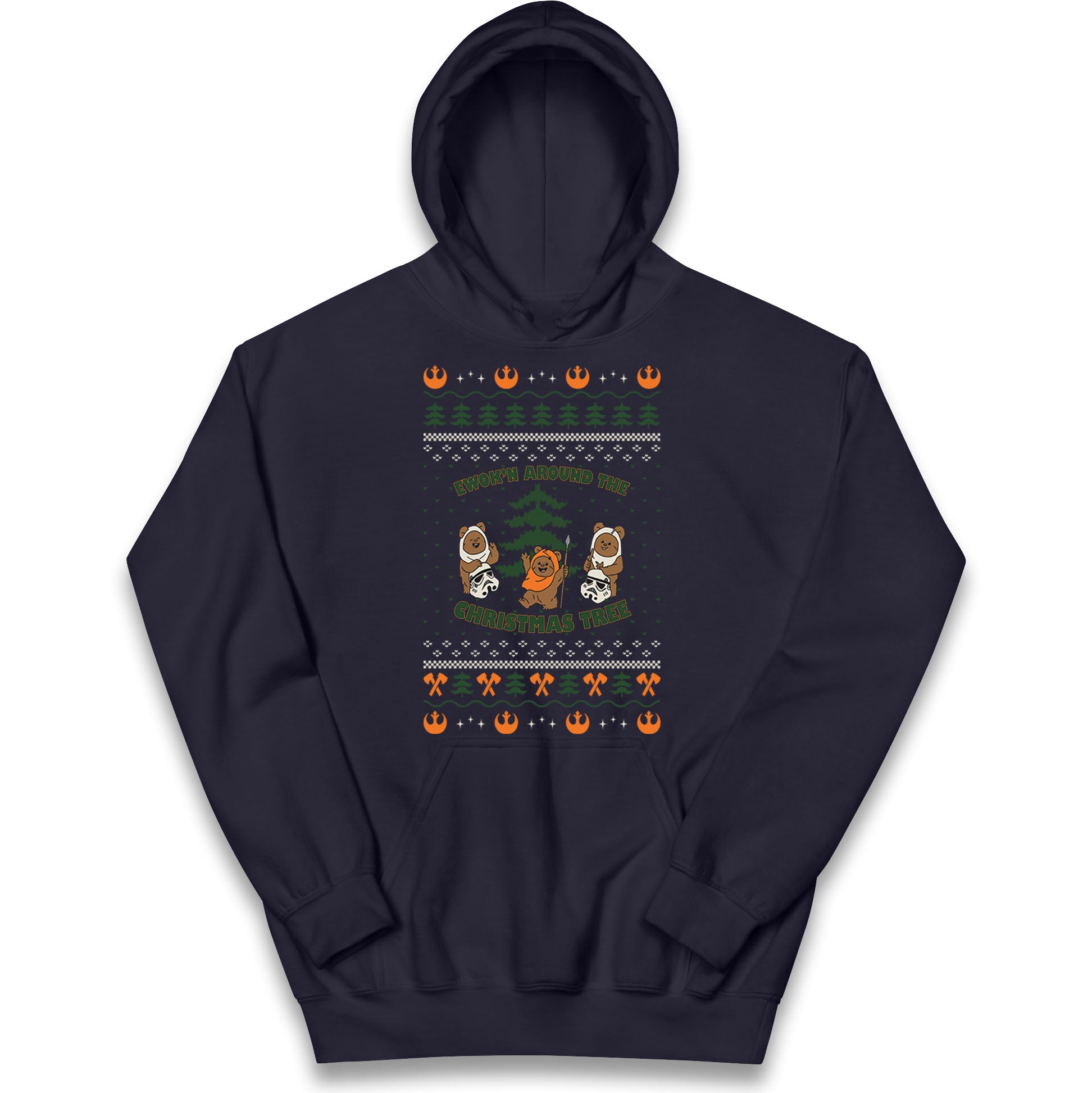 Star Wars Ewoks Christmas Kids Hoodie