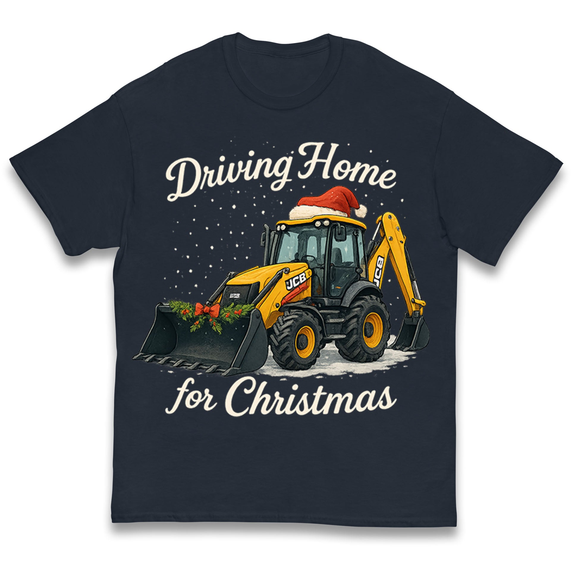 JCB Christmas Kids T Shirt