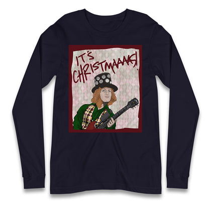 Noddy Holder Christmas Longsleeve T Shirt