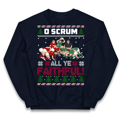 O Come All ye Faithfull Kids Jumper