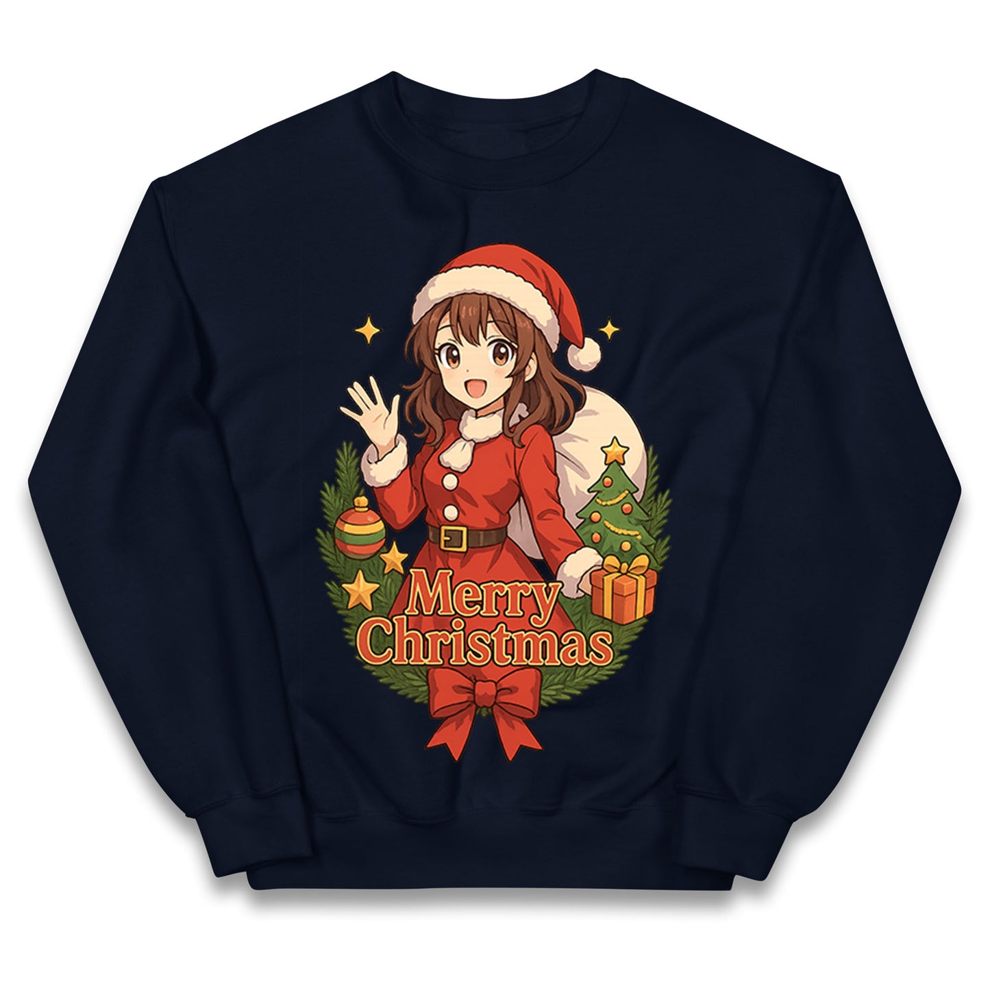 Anime Christmas Kids Jumper