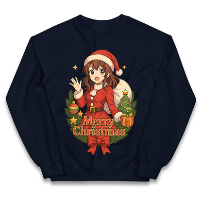 Anime Christmas Kids Jumper