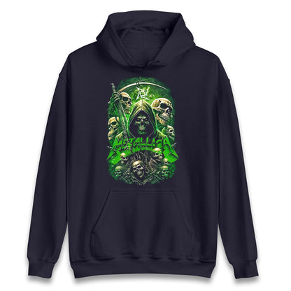 Metallica Green Skulls Hoodie