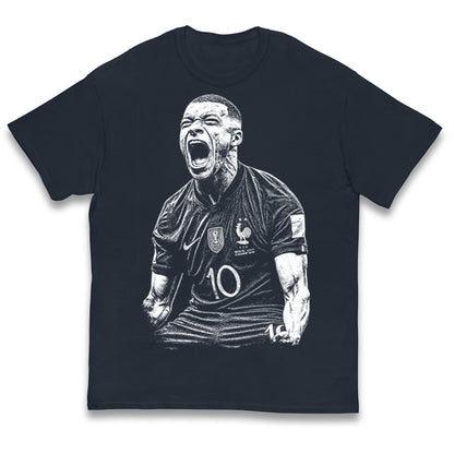  Kylian Footballer Kids T Shirt