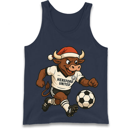 Retro Hereford Christmas Tank Top